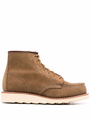 Red Wing Shoes ankle lace-up boots - Neutrals