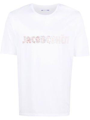 Jacob Cohen logo-print T-shirt - White