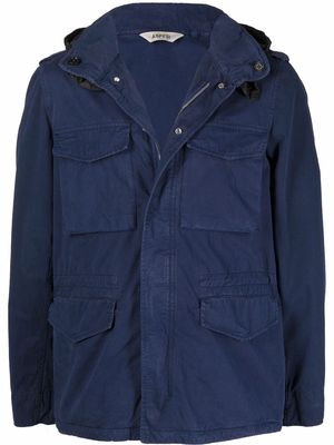 ASPESI multiple cargo-pocket jacket - Blue