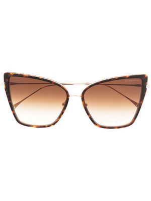 Dita Eyewear cat eye sunglasses - Brown