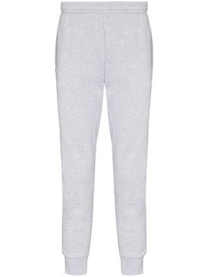 Lacoste logo-embroidered tapered track pants - Grey