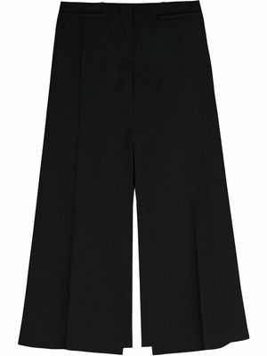 Victoria Beckham tailored wool midi skirt - Black