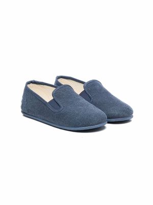 Bonpoint Agino slip-on loafers - Blue