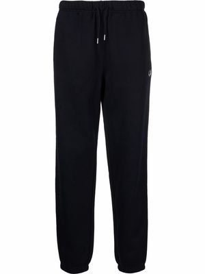 FRED PERRY embroidered-logo track trousers - Blue