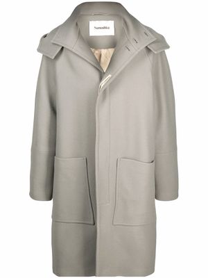 Nanushka oversized hooded coat - Grey