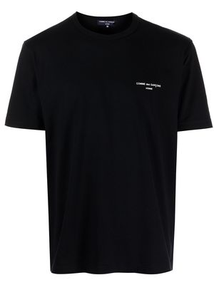 Comme Des Garçons Homme logo-print T-shirt - Black