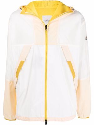Moncler Doi hooded raincoat - White