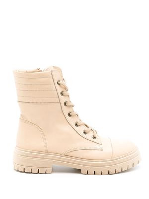 Blue Bird Shoes lace-up leather boots - Neutrals