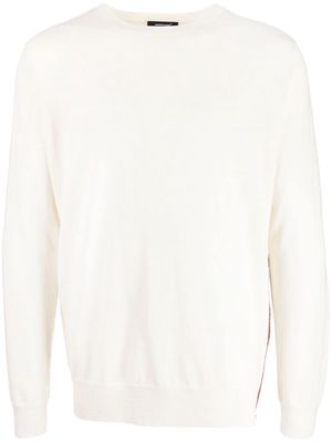 UNDERCOVER zip-detail cashmere jumper - White