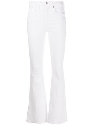 Veronica Beard Beverly skinny flared jeans - White