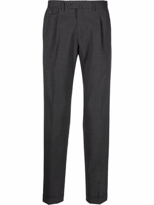 Briglia 1949 tapered-leg tailored trousers - Grey