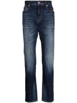 Armani Exchange five-pocket slim-fit jeans - Blue
