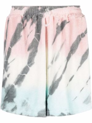 Bonsai drawstring tie-dye shorts - Pink