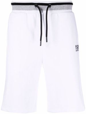 Karl Lagerfeld straight-leg track shorts - White