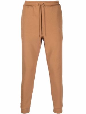 BOSS side-stripe tapered track pants - Neutrals