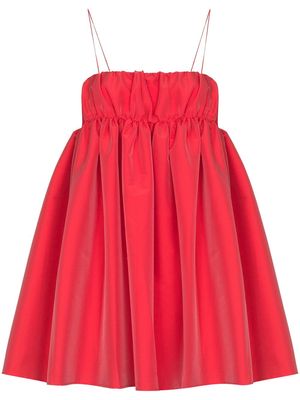 Bernadette Birgit pleated mini dress - Red