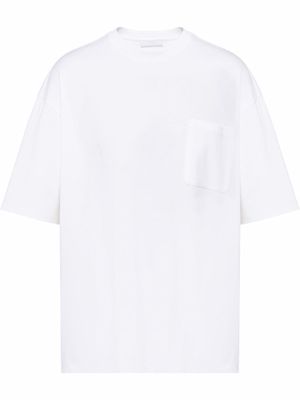 Prada chest patch pocket T-shirt - White