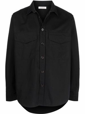 There Was One lightweight shirt jacket - Black