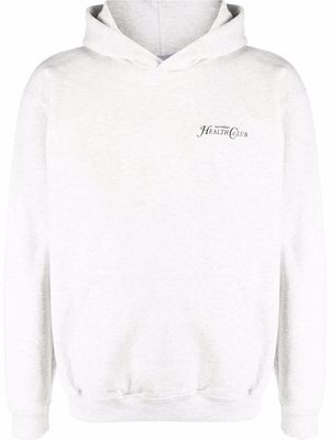 Sporty & Rich slogan-print hoodie - Grey