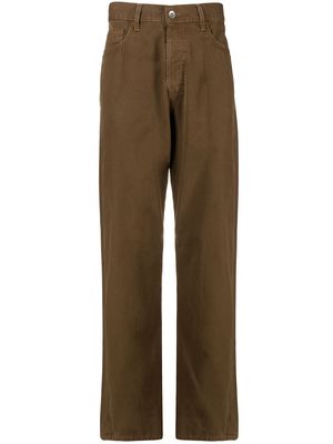 YMC Papa straight-leg jeans - Brown