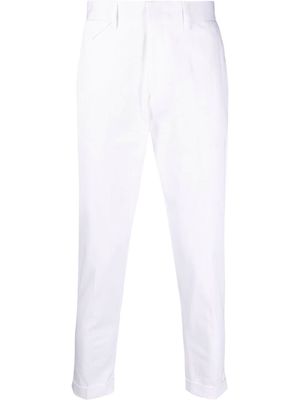 Low Brand four-pocket cotton tailored trousers - White
