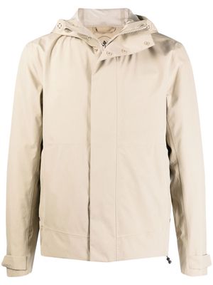 Save The Duck gemini hooded parka jacket - Brown