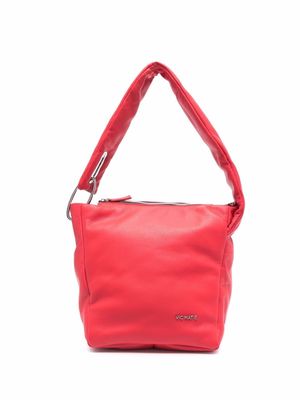 Vic Matie medium leather tote bag - Red