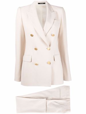 Tagliatore double-breasted suit - Neutrals
