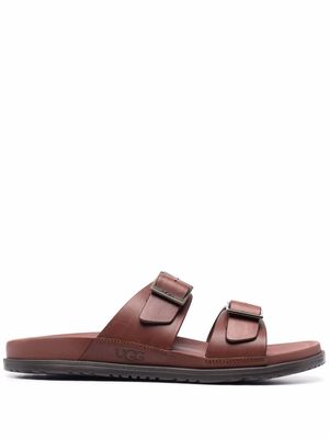 UGG double strap sandals - Brown