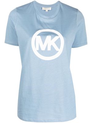 Michael Michael Kors logo-print short-sleeved T-shirt - Blue
