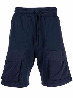 DONDUP cargo-pocket cotton shorts - Blue