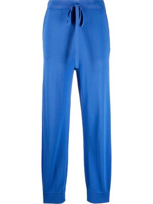 P.A.R.O.S.H. high-waist straight-leg trousers - Blue
