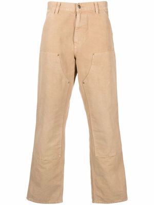 Carhartt WIP straight-leg long-length trousers - Brown