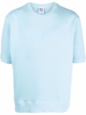 Autry round neck short-sleeved T-shirt - Blue