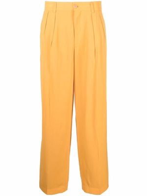 Jacquemus wide-leg tailored trousers - Orange