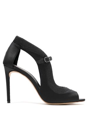 Sarah Chofakian Shine high heels sandals - Black