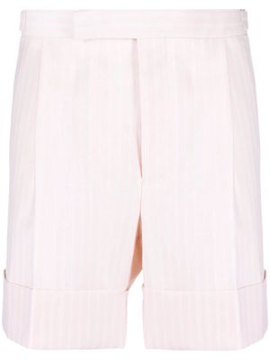 Thom Browne single-pleat tailored shorts - Pink