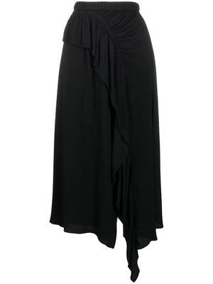 Ulla Johnson asymmetric hem skirt - Black