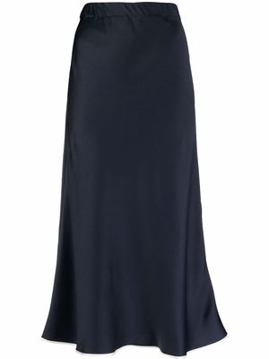 There Was One flared midi skirt - Blue