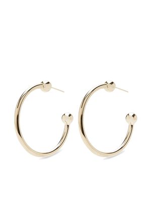 Justine Clenquet Devon large hoop earrings - Gold
