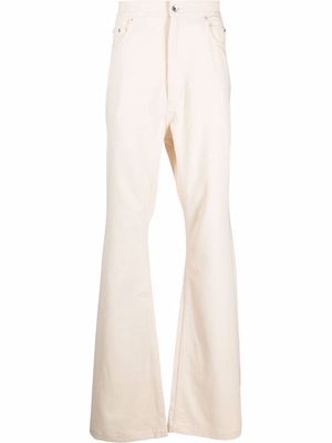 Rick Owens DRKSHDW long-line style jeans - Neutrals