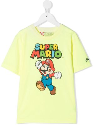 MC2 Saint Barth Kids Super Mario print T-shirt - Yellow