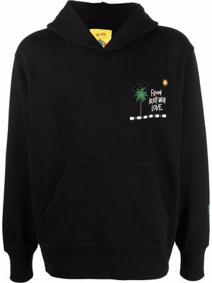 Vans x Dobale Ikoyi Love logo-print hoodie - Black