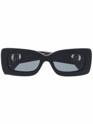 Burberry Eyewear chunky square-frame sunglasses - Black