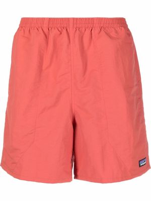 Patagonia elasticated-waistband shorts - Orange