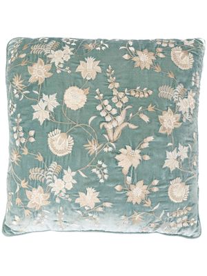 Anke Drechsel floral cushion - Blue