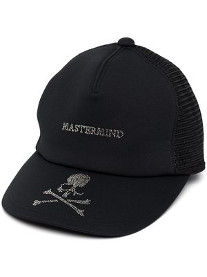 Mastermind World studded-logo mesh-panel cap - Black