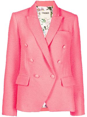 L'Agence Kenzie double-breasted blazer - Pink