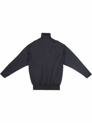 Balenciaga long tracksuit jacket - Black