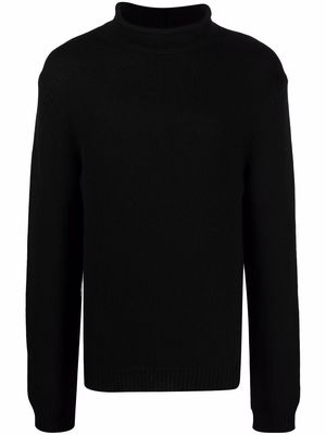Filippa K roll-neck knit jumper - Black